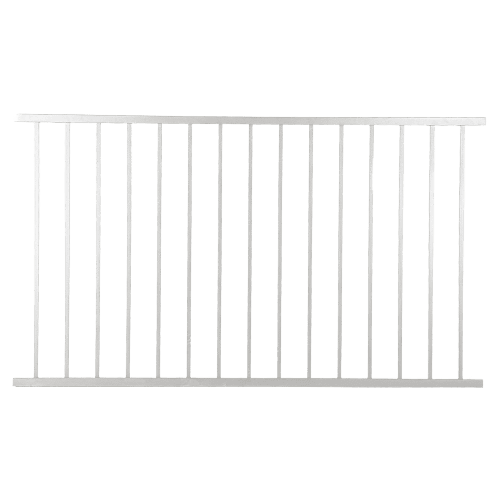 Fortress AL13 Home Blanc - Panneaux de rampes à barreaux traditionnels 5/8"