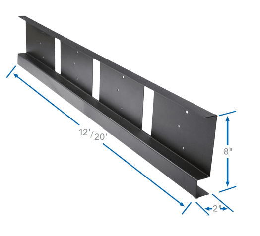 Fortress EVOLUTION™ Steel Framing — Ledgers (Black Sand)