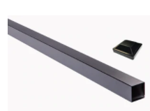 Aluminum Post for Underground Installation (3" x 3" x 9’4") - Slide & Go