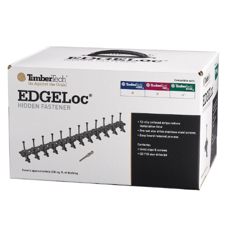 EDGELOC™ attaches cachées - TIMBERTECH® et AZEK®